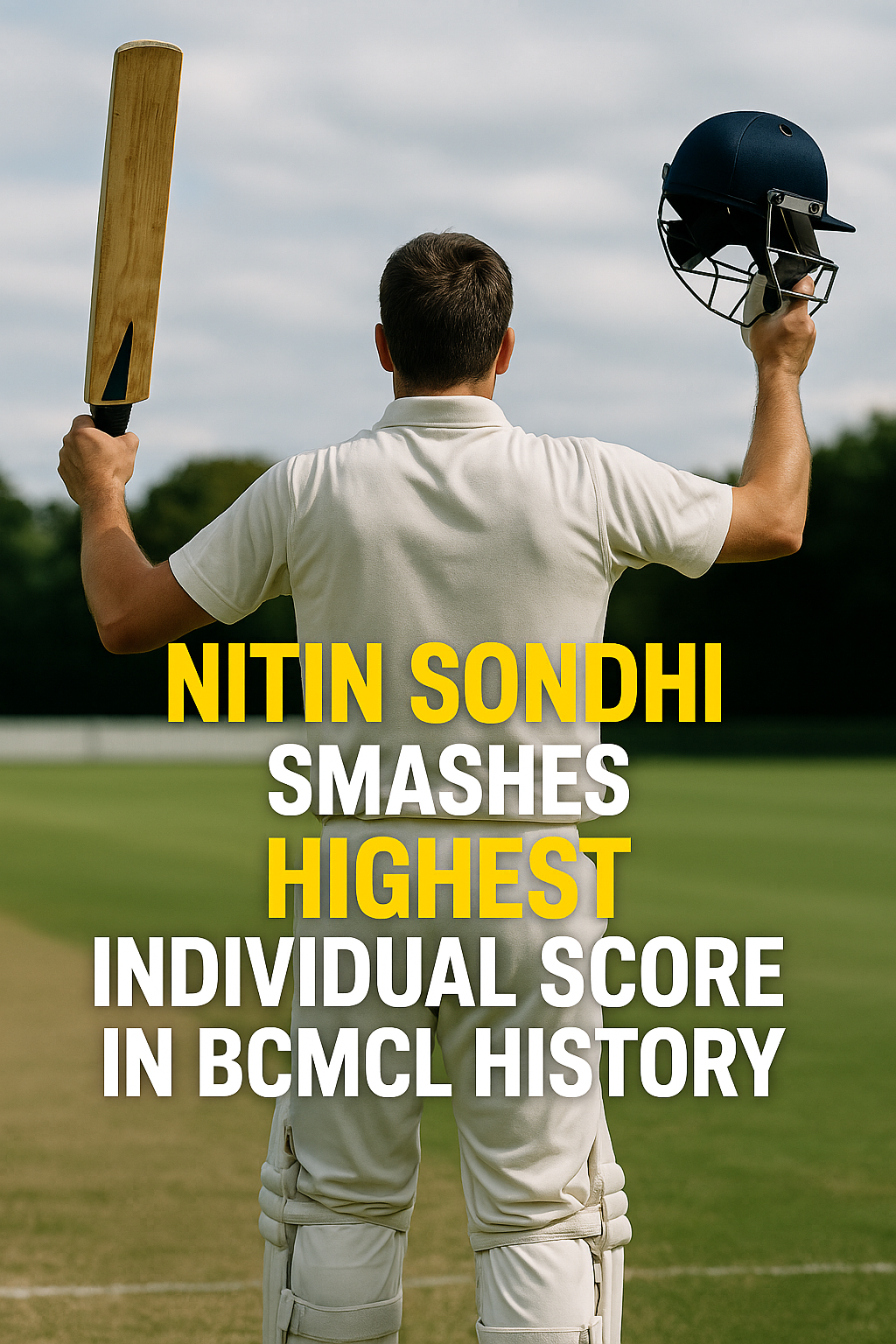 BCMCL Trivia History Made: Nitin Sondhi Smashes Highest Individual Score in BCMCL History