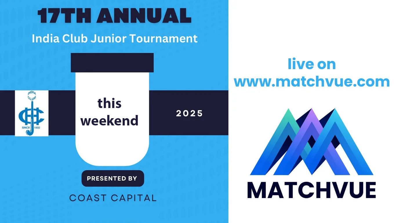 The 17th Annual India Club Junior Field Hockey Tournament is scheduled to take place from June 20 to June 22, 2025, at Tamanawis Park in Surrey, BC.